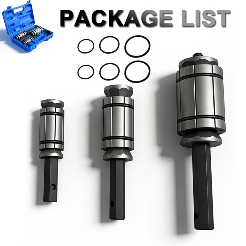 1/18'' to 3-1/2'' Exhaust Tail pipe Expander Tool, 3 Pcs