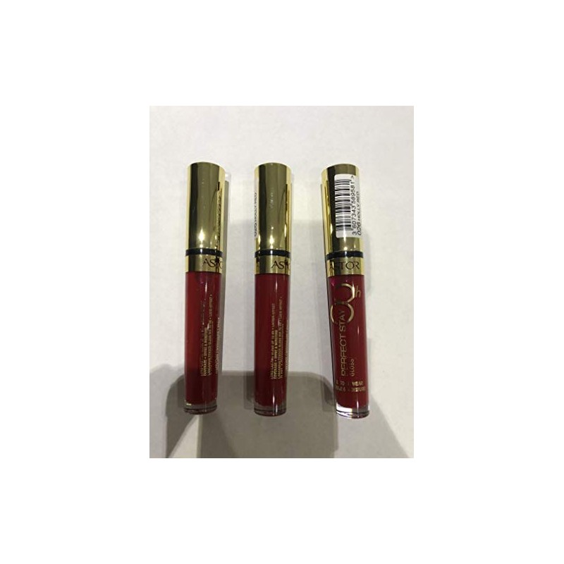 3x Astor Perfect Stay 8h Gloss (026 Holly Red)