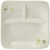 Mino Ware Square Lunch Plate Clover 131470