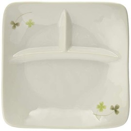 Mino Ware Square Lunch Plate Clover 131470