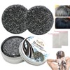 Grey Gloss Soap, Black Soap, Grey Reverse Shampoo Bar, Charcoal Shampoo Bar, Natural Hair Darkening Shampoo Bar, Solid Shampoo Bar, Restore Natural Hair Colour