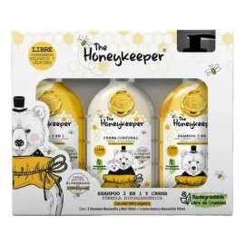 Kit The Honeykeeper 2 Shampoo + 1 Crema Avena Y Manzanilla