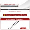 EKALA 6659 Front Hood Struts for 2009-2010 Dodge Ram 1500/2500/3500,