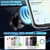 Vacuum Magnetic Suction Phone Mount,360-Degree Rotatable Suction Cup Magnetic Phone