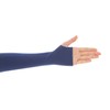 R x LSOCKS TSA11 Arm Cover, Seamless Arm Cover, navy