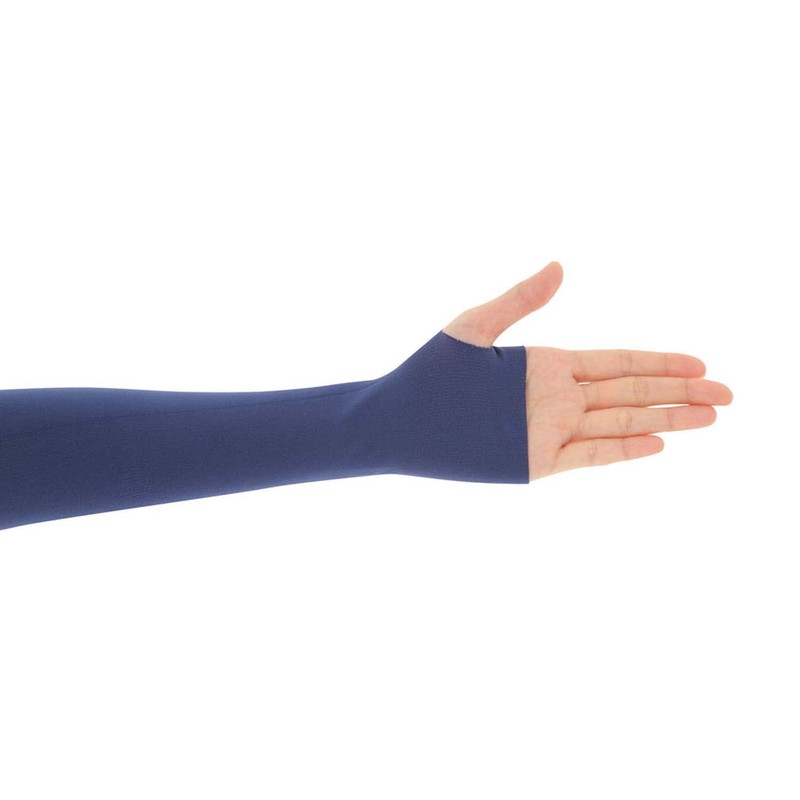 R x LSOCKS TSA11 Arm Cover, Seamless Arm Cover, navy