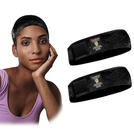 Dreamlover Dreamlover Black Wig Grip Band, Non-slip Wig Grip Headband, 2 Pieces