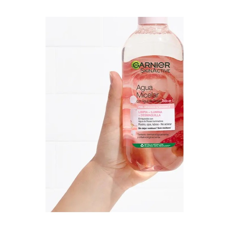 Agua Micelar De Rosas Garnier Skin Active 400Ml