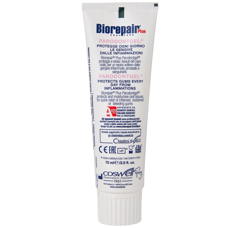 Biorepair Parodontgel® Daily Toothpaste - 2.54 Fluid Ounces (75ml) Tube