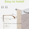 HY HUIJUN 4 Pack Furniture Recessed Concealed Handles, Cabinet Handle