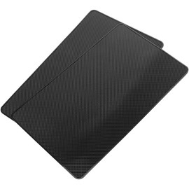 Gatuida 2piezas Tapete Antideslizante para Tablero De Auto Almohadilla Multiusos para Teléfono Resistente Temperaturas Reutilizable y Fácil De Limpiar Protección para Accesorios Carro Negr