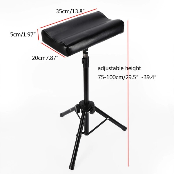 Unbranded Portable Tattoo Arm Rest Leg Rest Tattoo Tripod Stand