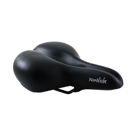 P&P pro cycling Nordlicht Berquem Saddle, Black, Standard