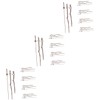 SHINEOFI 15 Sets Wooden Clock Hands Replacement for Clocks with
