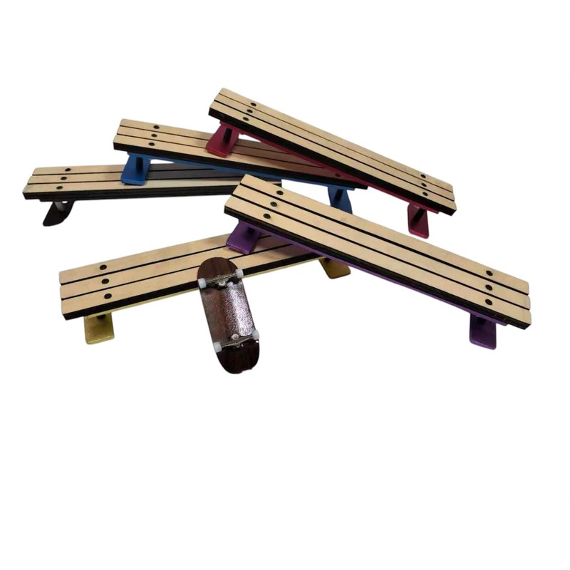 Pro Wood Fingerboard Park Bench 25.0 cm Street Mini Fingerskate