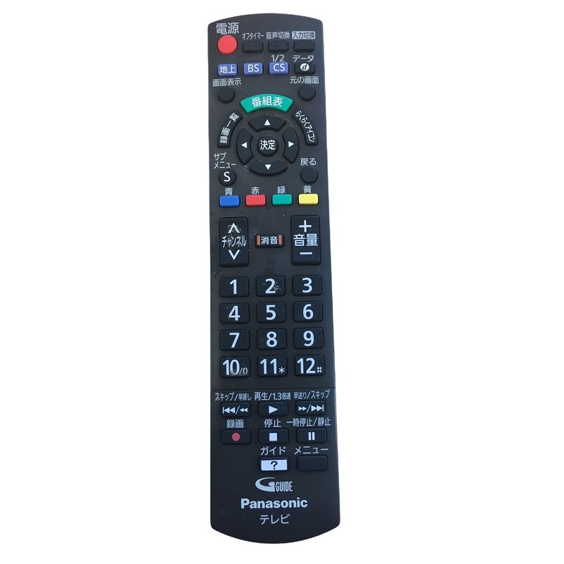Panasonic N2QAYB000814 Remote Control for LCD TV