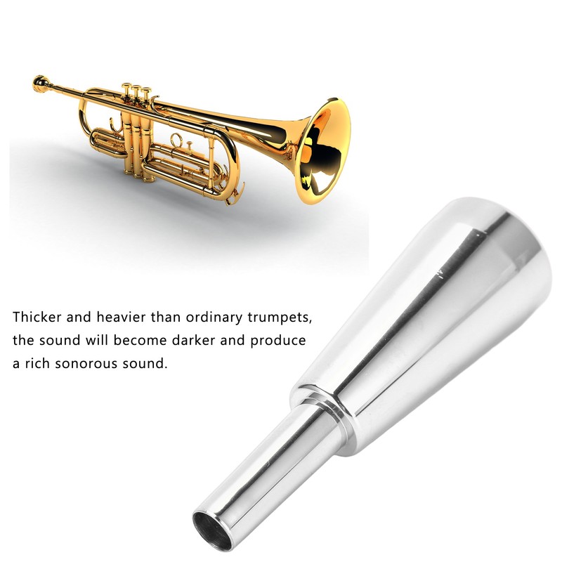 Trumpet Mouthpiece 3C Metal Material Long Lasting Luster Thicker Heavier