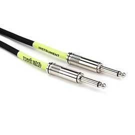 Ernie Ball - Cable para instrumentos, recto/recto, 6,1 m, color negro
