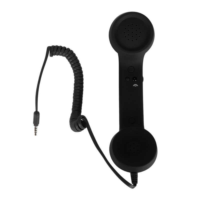 Cell Phone Handset USB C Radiation Proof Vintage Phone Handset