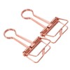 50Pcs Hollow Binder Clips Metal Paper Binder Clips for Documents