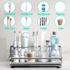 HapiRm Toothbrush Holders for Bathroom - 5 Partitions Bathroom Counter