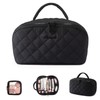 LOVEVOOK Women's Cosmetic Bag, black, L