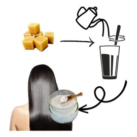 Crema Para Peinar Orgánica Argán, Coco, Romero Cubito Solido