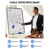 Nicpro Easel Whiteboard with Stand, 36 x 24'' Magnetic Dry