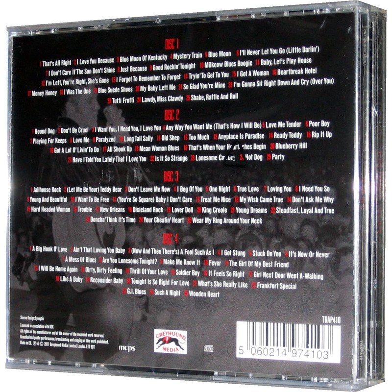 Elvis 100 Hits 4 CD Set