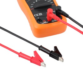 Proster 15A Multimeter Leitung 1 Paar Elektronik-Testleitung Bananenstecker zu Krokodilklemme mit schwere Ausführung