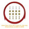 BESNIN Hydraulic Brake Hose Kit with 2-in-1 Cutter & Barb