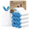 Small Trash Bags 4 Gallon, 360 Count -1.2 Mil Drawstring