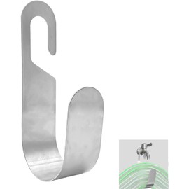 Garden Hose Holder Wall Mount Heavy Duty Water Hose Hanger Storage Outside Metal Steel Hose Hooks Metal Hose Hooks for Water Hose, Extension Cords