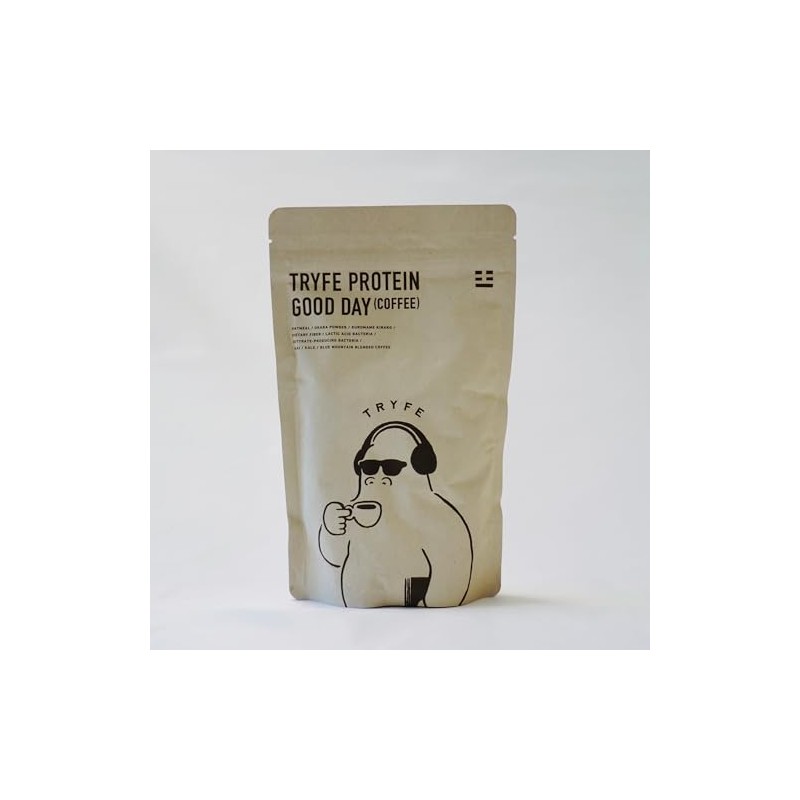 TRYFE PROTEIN GOOD DAY(COFFEE) ［トライフ プロテイン］(210g, コーヒー)