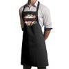 Fabulous Premium-Küchenschürze Schwarz Best Man Trauzeuge Hochzeit Bräutigam Blumenstrauss