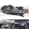 Front Halogen Headlight Assembly Compatible Left Side Driver Head Lights