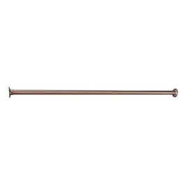 Barclay Products 60 in. Straight Shower Rod in Brushed Nickel 4100-60-SN