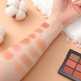 DECENTNESS 12 Colors Eyeshadow Palette Makeup Shades Nude Matte Shimmer Glitter Pigment, Pro Long Lasting&Waterproof Highlighting Makeup Palette,Ideal Gift(Twilight City)