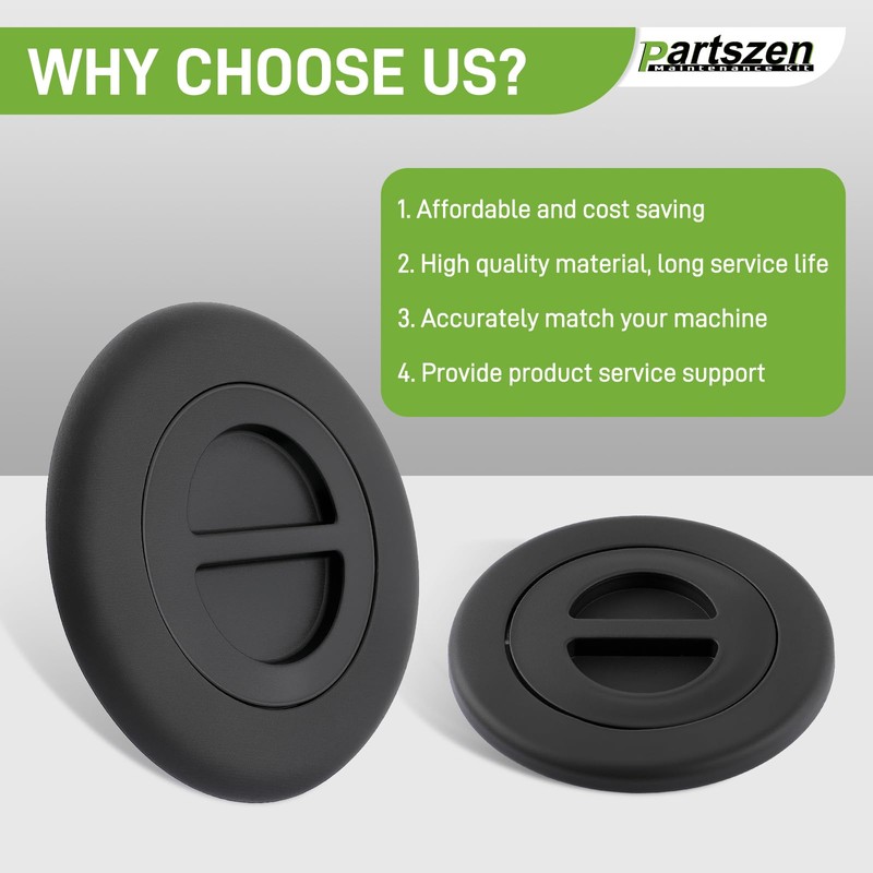 partszen 68225506AA ‎Bed Plug Cover Kit Fit for Dodge Ram
