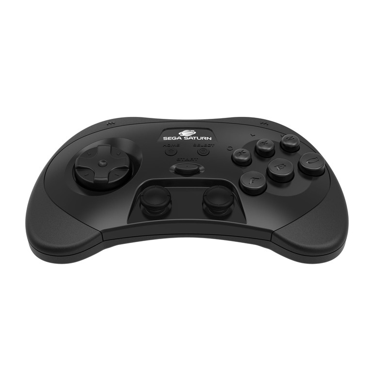 Retro-Bit SEGA Saturn® 2.4GHz Wireless Pro Controller for Sega Saturn,