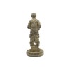 Solid Rock Stoneworks Small Standing Soldier 13in Tall Desert Sand