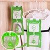 ZYNERY 10pcs Moisture Absorber Cabinet Dehumidifier Hanging Anti-Mould Moisture Bag
