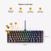 Glorious GMMK2 Compact Mechanical Gaming Keyboard wired- Black, US English
