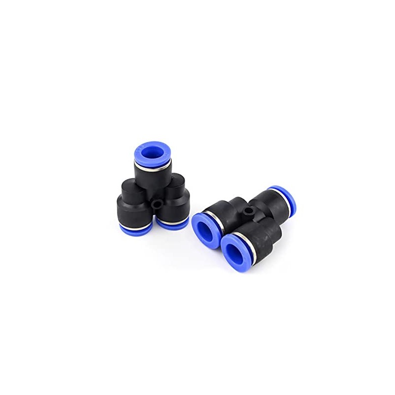 IQS pneumatic Y-piece 12 mm compressed air connector, 3-way connector,