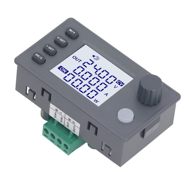 DC6‑36V to DC0.5‑36V 40W Buck Boost Converter 1.8in LCD Display