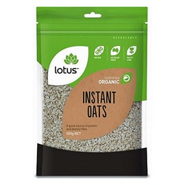 Lotus Organic Instant Oats 500g