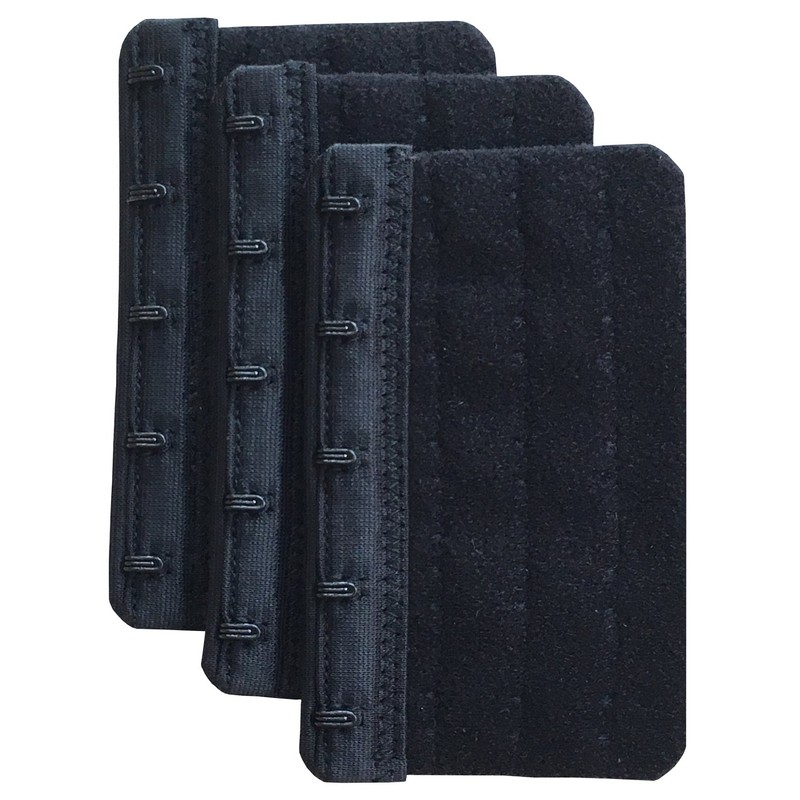 Chanie Women Pack of 3 Soft Comfortable 5 Hooks Bra