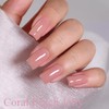 Imtiti Jelly Gel Nail Polish, Pink Peach Sheer Jelly Nail