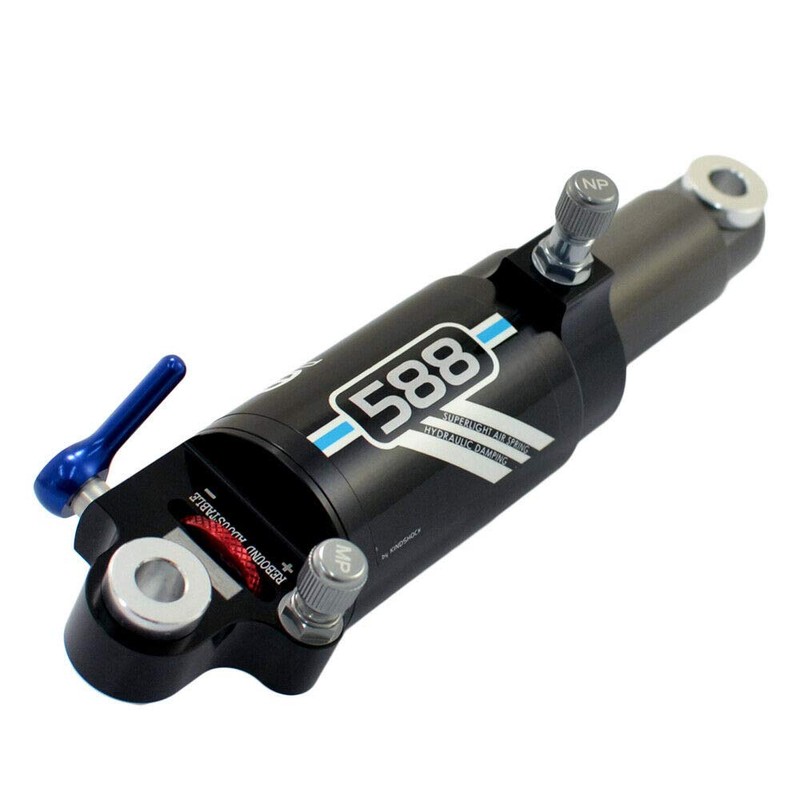 KIND SHOCK EXAForm 588RL Dual Air Rear Shock With Lockout,165X38mm,