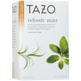 Tazo Refresh Mint Herbal Tea, 20 ct